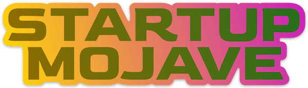 Startup Mojave blazing sunset logo
